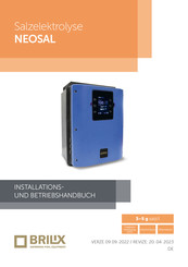 Brilix NEOSAL Installations- Und Betriebshandbuch