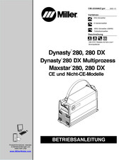 Miller Dynasty 280 DX Multiprozess Betriebsanleitung