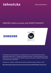 Samsung WW90T554DAW/S7 Nützliche Tipps
