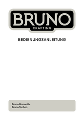 Bruno Techno Bedienungsanleitung
