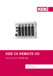 KEB C6 REMOTE I/O Gebrauchsanleitung