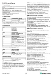 Pepperl+Fuchs LVL-M3 Betriebsanleitung