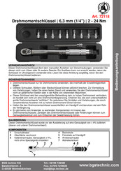 Bgs Technic 72118 Bedienungsanleitung