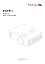 ViewSonic PX704HD Benutzerhandbuch