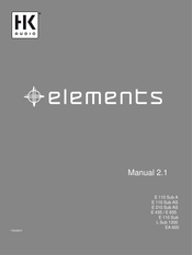 HK Audio elements  L Sub 1200 Bedienungsanleitung