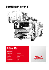 Metz L32A XS Betriebsanleitung