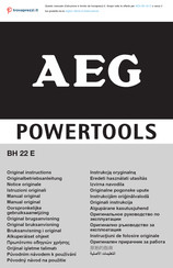 AEG BH 22 E Originalbetriebsanleitung