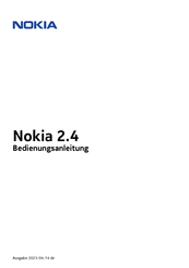 Nokia 2.4 Bedienungsanleitung