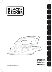 Black+Decker BXIR2602E Übersetzung Aus Den Ursprünglichen Anweisungen