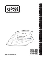 Black+Decker BXIR2802E Übersetzung Aus Den Ursprünglichen Anweisungen