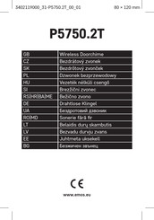 Emos P5750.2T Bedienungsanleitung