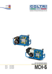 Coltri Compressors MCH-6/SH Bedienungs- Und Wartungshandbuch
