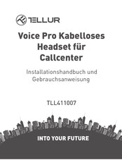 Tellur Voice Pro Installationshandbuch Und Gebrauchsanleitung