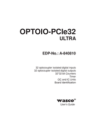 Wasco OPTOIO-PCIe32 ULTRA Bedienungsanleitung