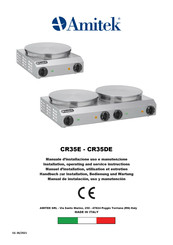 Amitek CR35E Handbuch Zur Installation, Bedienung Und Wartung