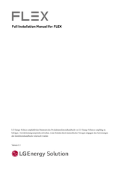 LG FLEX Installationsanleitung