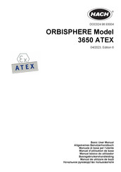 Hach ORBISPHERE 3650 ATEX Allgemeines Benutzerhandbuch