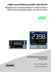 JUMO meroTRON 116 Schnittstellenbeschreibung