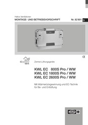 Helios 8327 Montage- Und Betriebsvorschrift