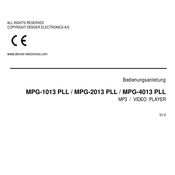 Denver Electronics MPG-4013 PLL Bedienungsanleitung