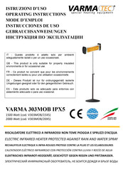 Varma Tec VARMA 303MOB IPX5 Gebrauchsanweisungen