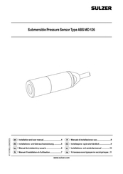 Sulzer ABS MD 127 Installations- Und Gebrauchsanweisung