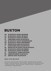 BUXTON BAA 100 BLACK Gebrauchsanweisung