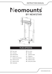 Newstar Neomounts FL55-875WH1 Montageanleitung