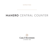 Carl F. Bucherer MANERO CENTRAL COUNTER Bedienungsanleitung