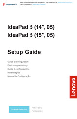 Lenovo IdeaPad 5 Serie Einrichtungsanleitung