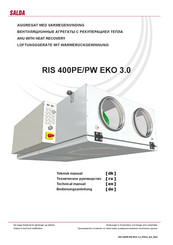 Salda RIS 400PE EKO 3.0 Bedienungsanleitung