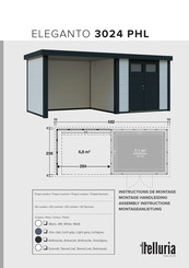Telluria ELEGANTO 3024 PHL Montageanleitung