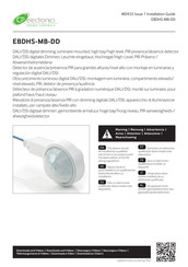 CP Electronics EBDHS-MB-DD Bedienungsanleitung