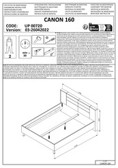 Forma Ideale CANON 160 Montageanleitung