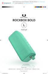 Fresh 'N Rebel ROCKBOX BOLD L Bedienungsanleitung