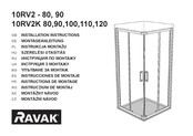 RAVAK 10RV2 - 80 Montageanleitung
