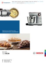 Bosch MUM9DT5S41 Gebrauchsanleitung