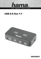 Hama USB 2.0 Hub 1:7 Bedienungsanleitung