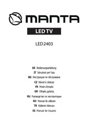 Manta LED2403 Bedienungsanleitung