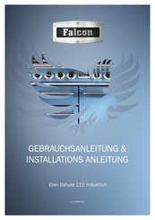 Falcon Elan Deluxe 110 Induktion Gebrauchsanleitung & Installations Anleitung