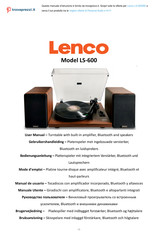 LENCO LS-600 Bedienungsanleitung