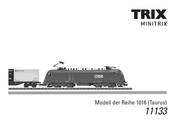 Trix Minitrix 1016 Taurus Bedienungsanleitung