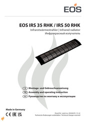 EOS IRS 35 RHK Montage- Und Gebrauchsanweisungen