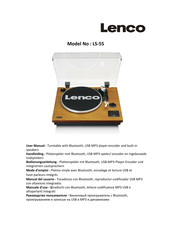 LENCO LS-55 Bedienungsanleitung