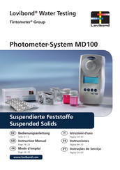 Tintometer Lovibond MD100 Bedienungsanleitung