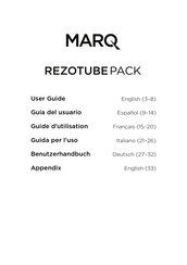 Marq RezoTube Pack Benutzerhandbuch