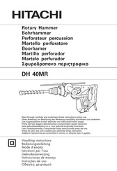 Hitachi DH 40MR Bedienungsanleitung