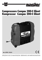 Würth Master Compac 200-S Silent Bedienungs- Und Wartungsanleitung