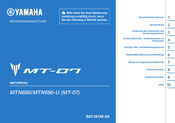 Yamaha MT-07 2020 Bedienungsanleitung