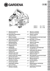 Gardena 3000/4 Betriebsanleitung